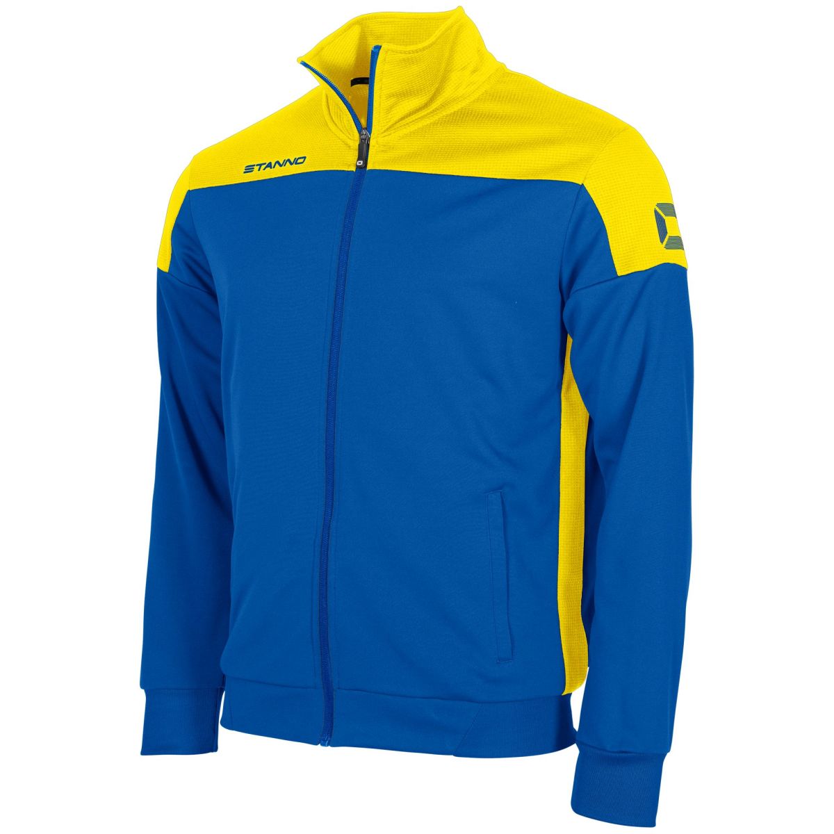 Pride Full Zip Jacke, Royalblau - Gelb