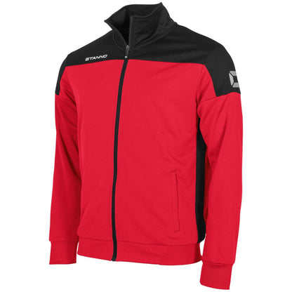 Pride Full Zip Jacke, Rot - Schwarz