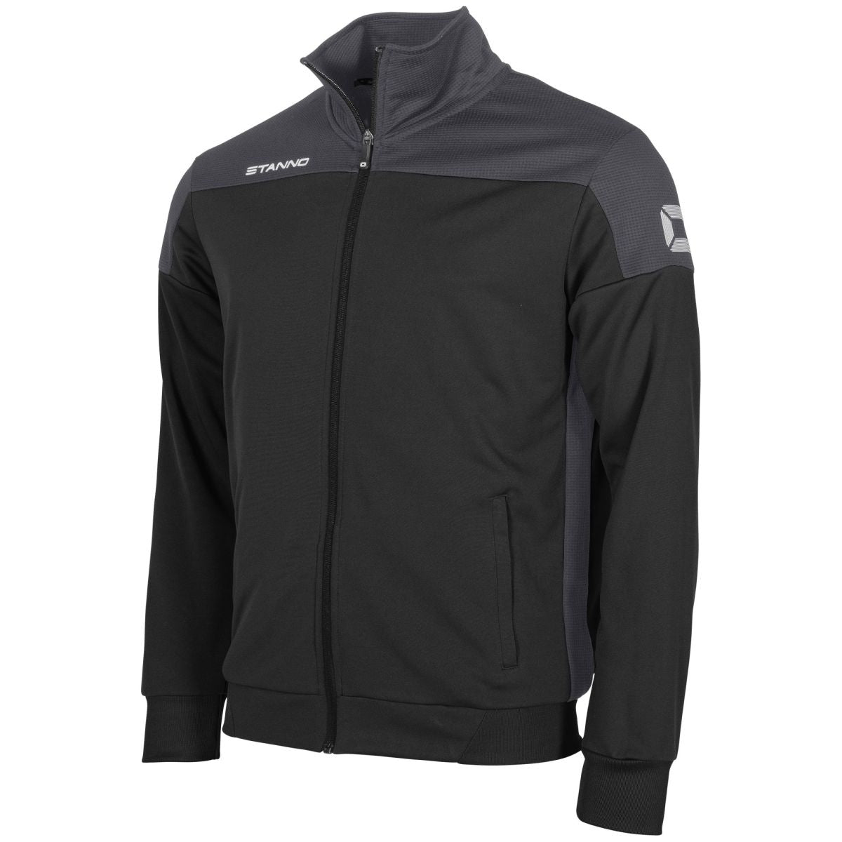 Pride Full Zip Jacke, Schwarz - Anthrazit