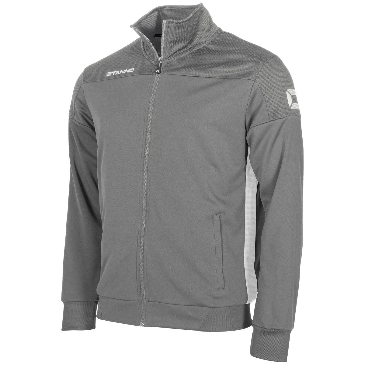 Pride Full Zip Jacke, Grau - Weiß