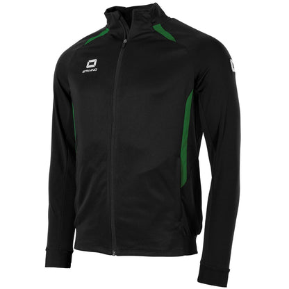 Stadio Full Zip Top, Schwarz - Grün