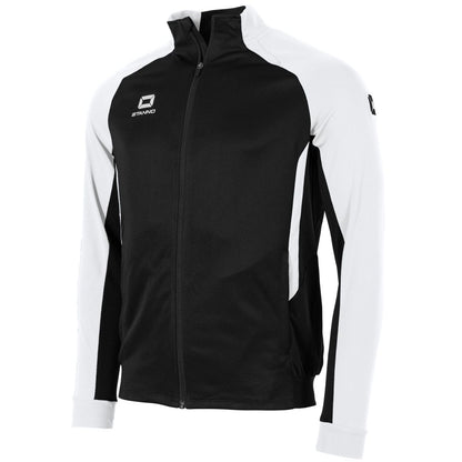 Stadio Full Zip Top, Schwarz - Weiß