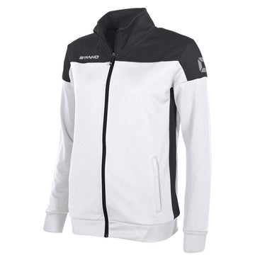 Pride Full Zip Jacke Damen, Weiß - Schwarz