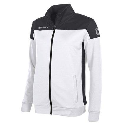 Pride Full Zip Jacke Damen, Weiß - Schwarz