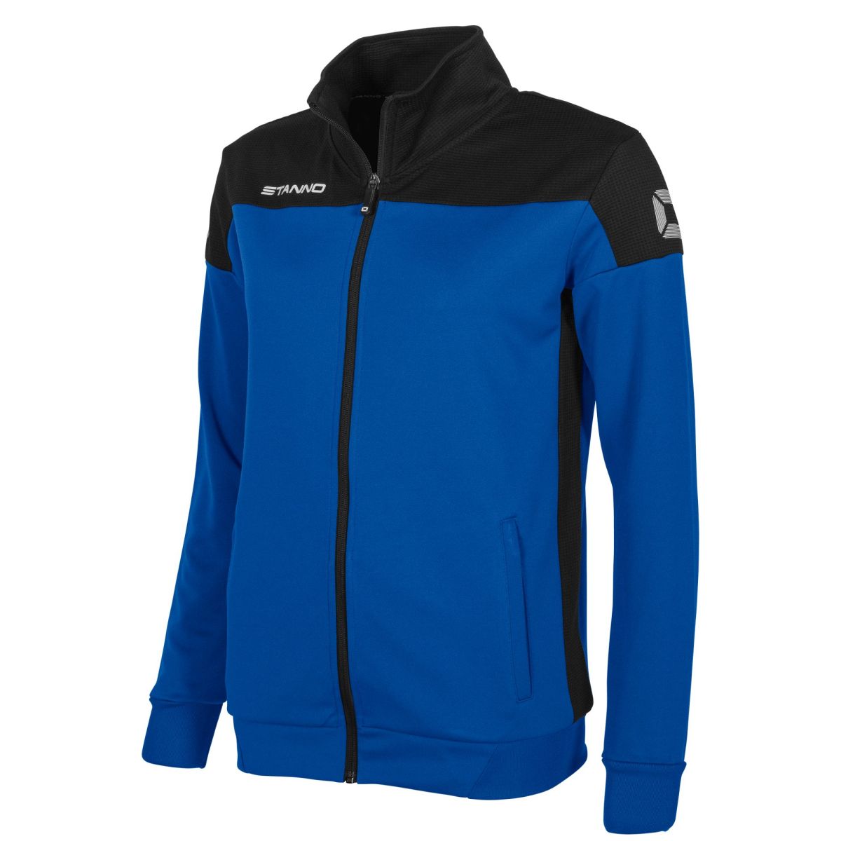 Pride Full Zip Jacke Damen, Royalblau - Schwarz