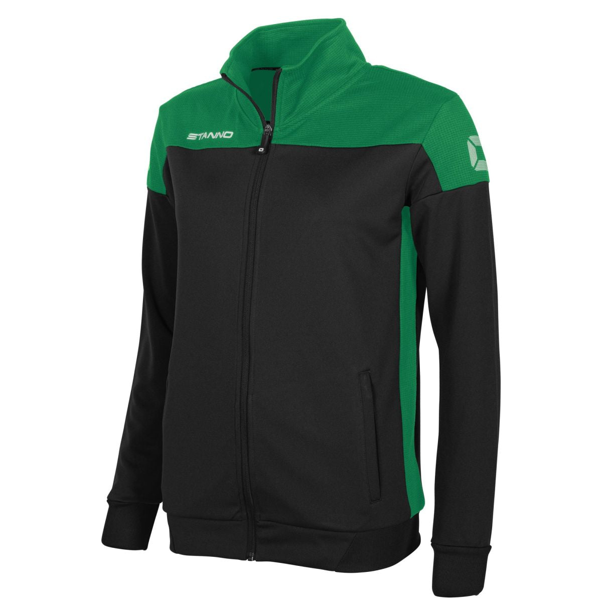 Pride Full Zip Jacke Damen, Schwarz - Grün