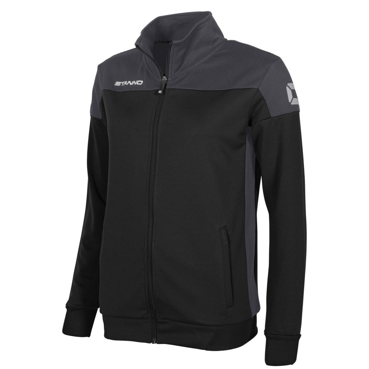 Pride Full Zip Jacke Damen, Schwarz - Anthrazit