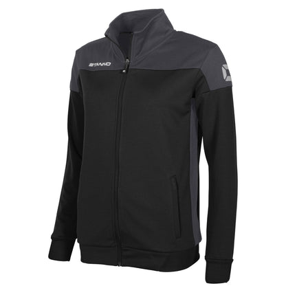 Pride Full Zip Jacke Damen, Schwarz - Anthrazit