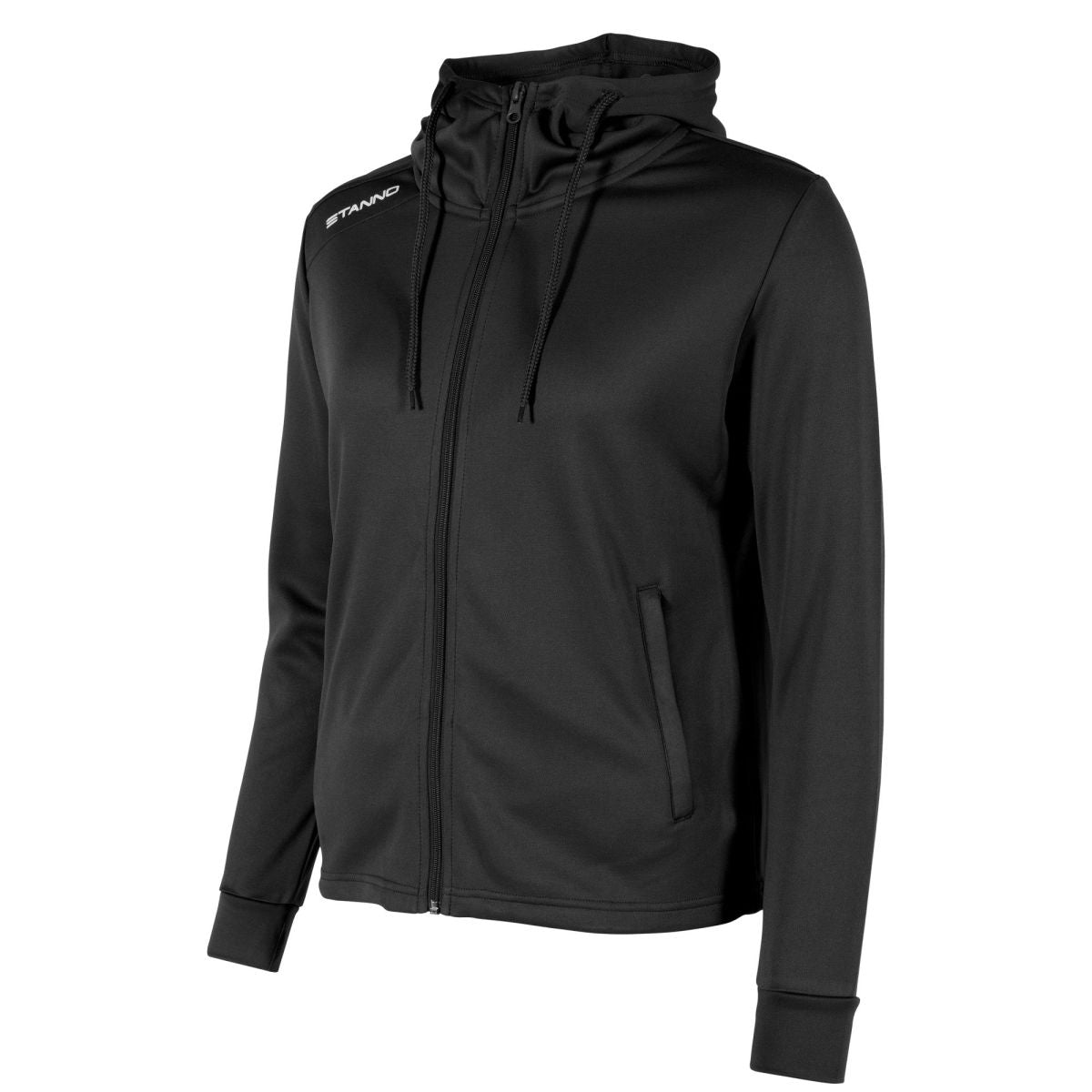 Field Kapuzen FZ Damen, Schwarz