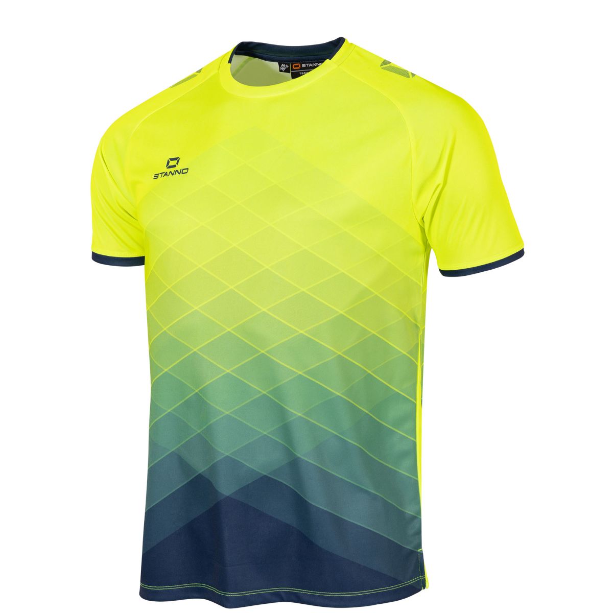 Altius Trikot, Lime - Dunkles Denim