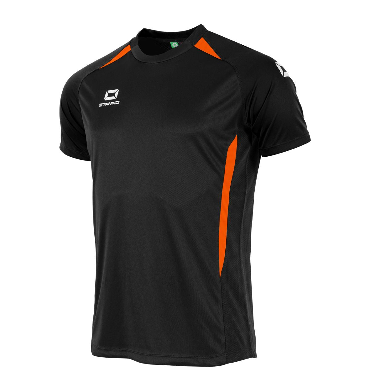 Stadio T-Shirt, Schwarz - Orange