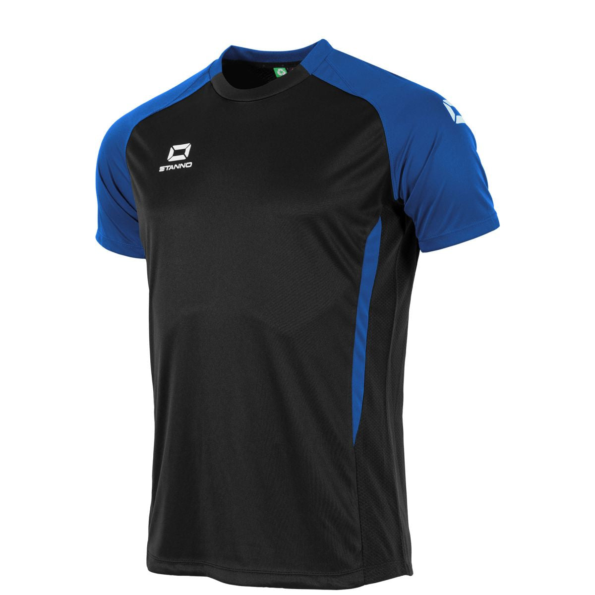 Stadio T-Shirt, Schwarz - Royalblau