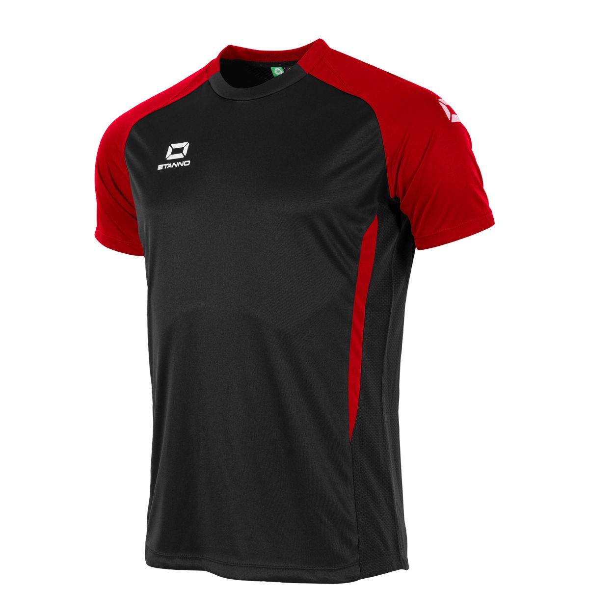 Stadio T-Shirt, Schwarz - Rot