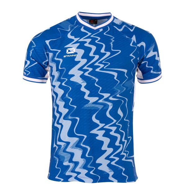 Wave Shirt, Royal-White