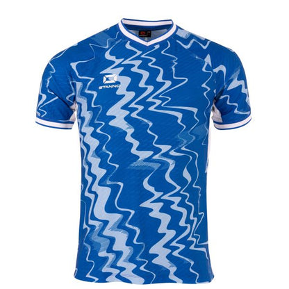 Wave Shirt, Royal-White