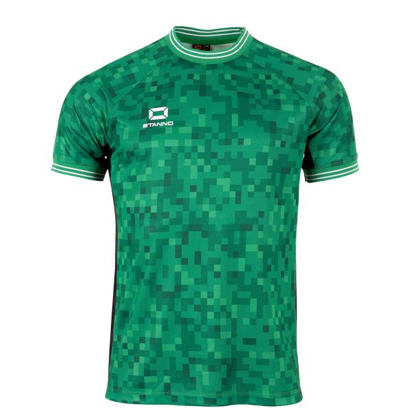 Pixel Shirt, Green-Black