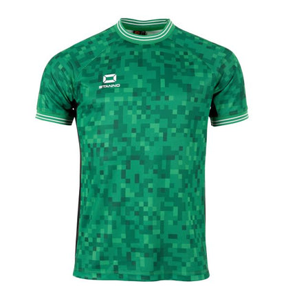 Pixel Shirt, Green-Black