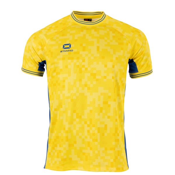 Pixel Shirt, Yellow-Royal
