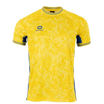 Pixel Shirt, Yellow-Royal