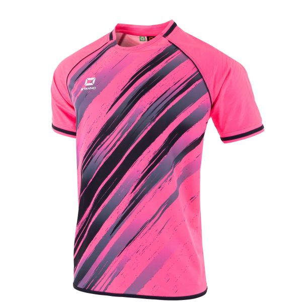 Blade Trikot, Neon Pink-Navy