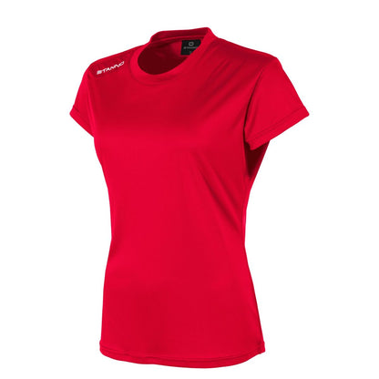 Field T-Shirt Kurzarm Damen, Rot