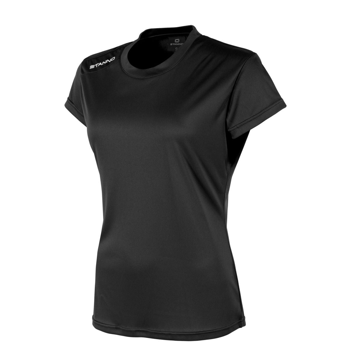 Field T-Shirt Kurzarm Damen, Schwarz