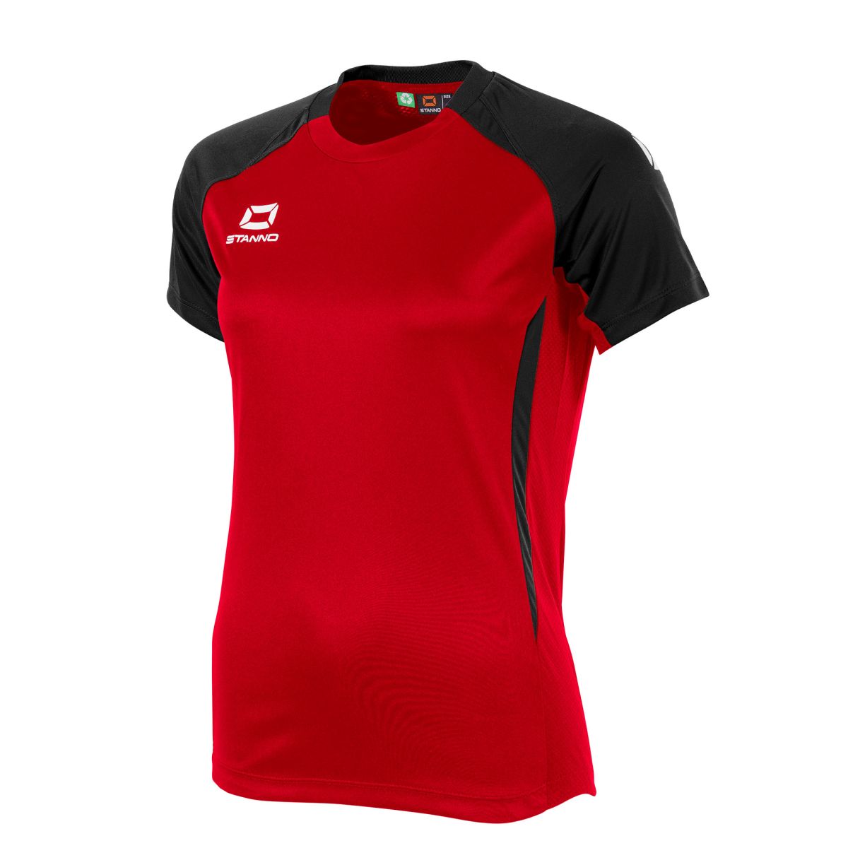 Stadio T-Shirt Damen, Rot - Schwarz