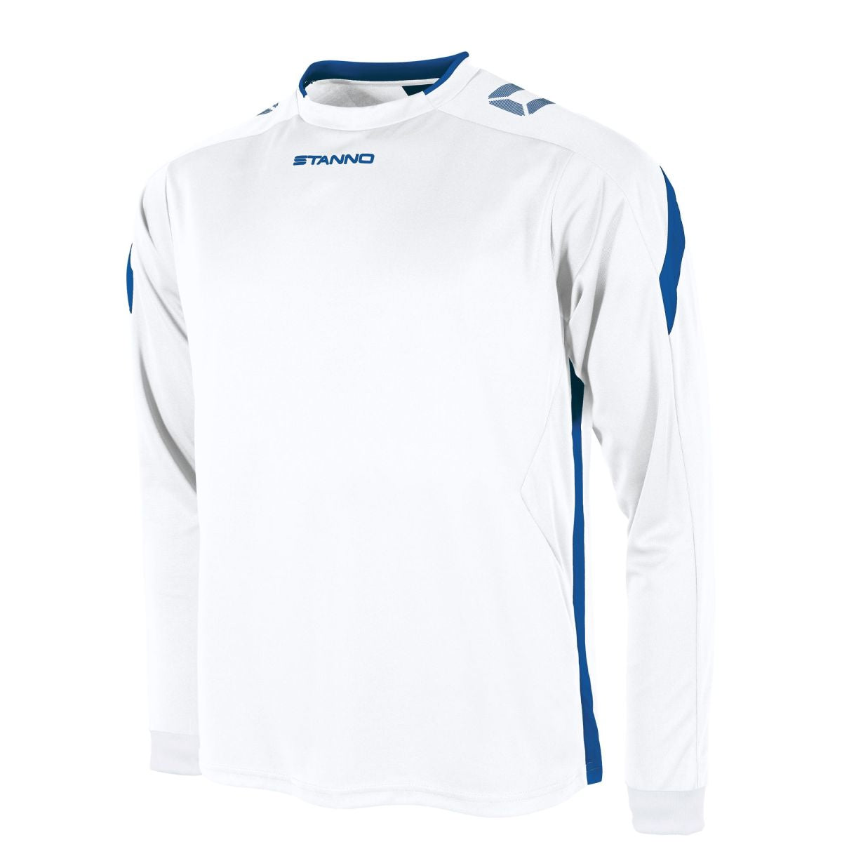 Drive Match Trikot LS, Weiß - Royalblau