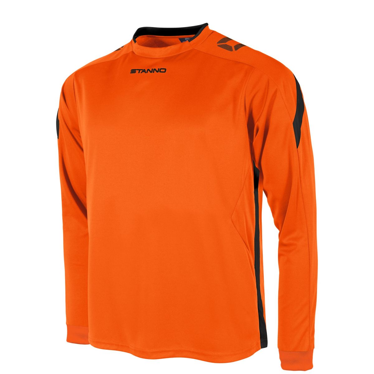 Drive Match Trikot LS, Orange - Schwarz