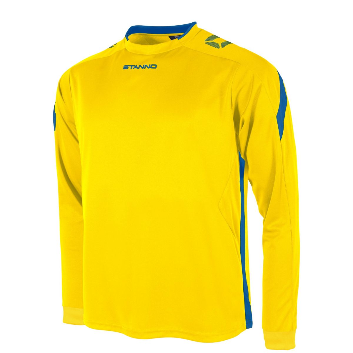 Drive Match Trikot LS, Gelb - Royalblau