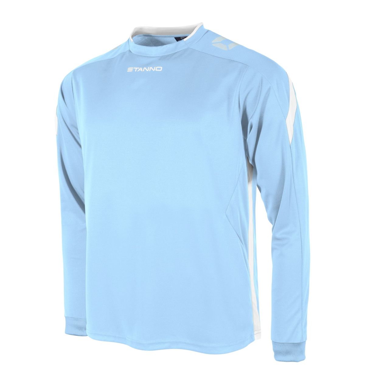 Drive Match Trikot LS, Hellblau - Weiß
