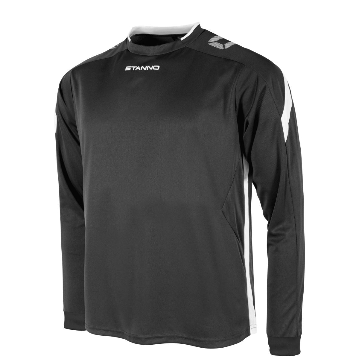 Drive Match Trikot LS, Schwarz - Weiß