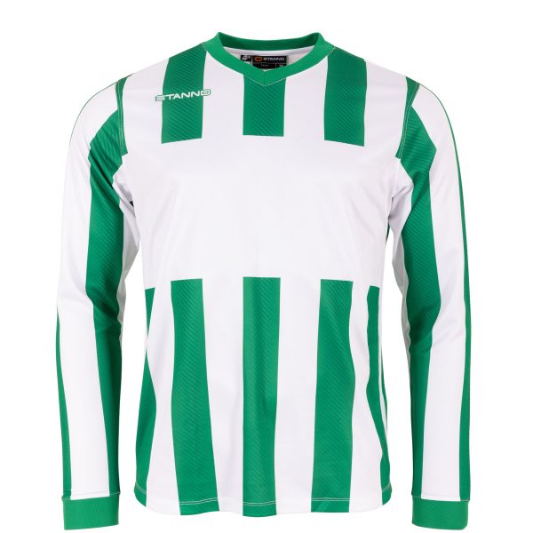 Aspire Langarm Trikot, Green-White