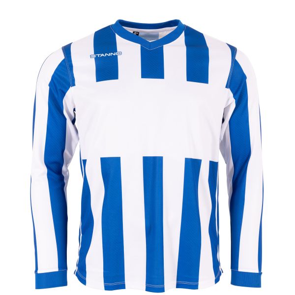 Aspire Langarm Trikot, Royal-White
