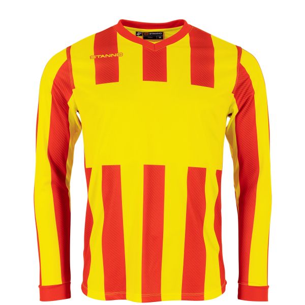 Aspire Langarm Trikot, Red-Yellow