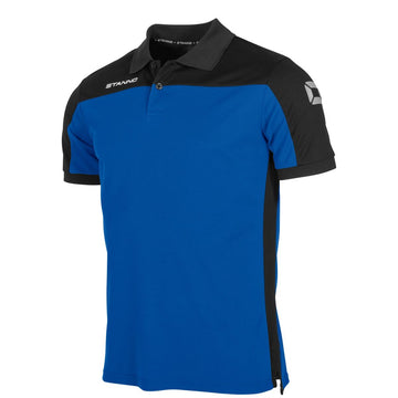 Pride Polo, Royalblau - Schwarz