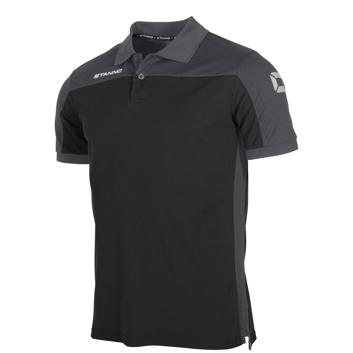 Pride Polo, Schwarz - Anthrazit