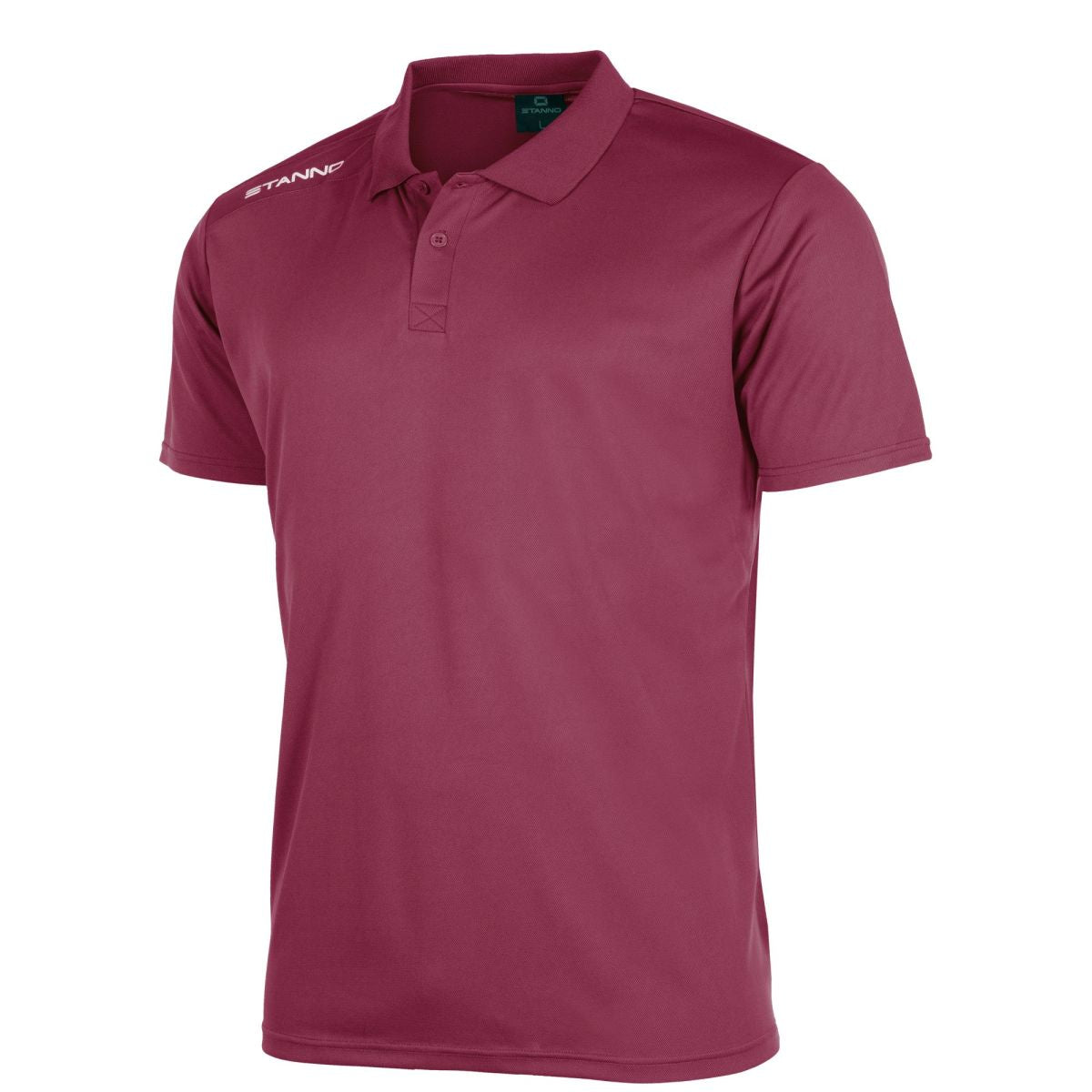 Field Poloshirt, Weinrot