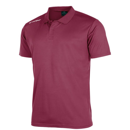 Field Poloshirt, Weinrot