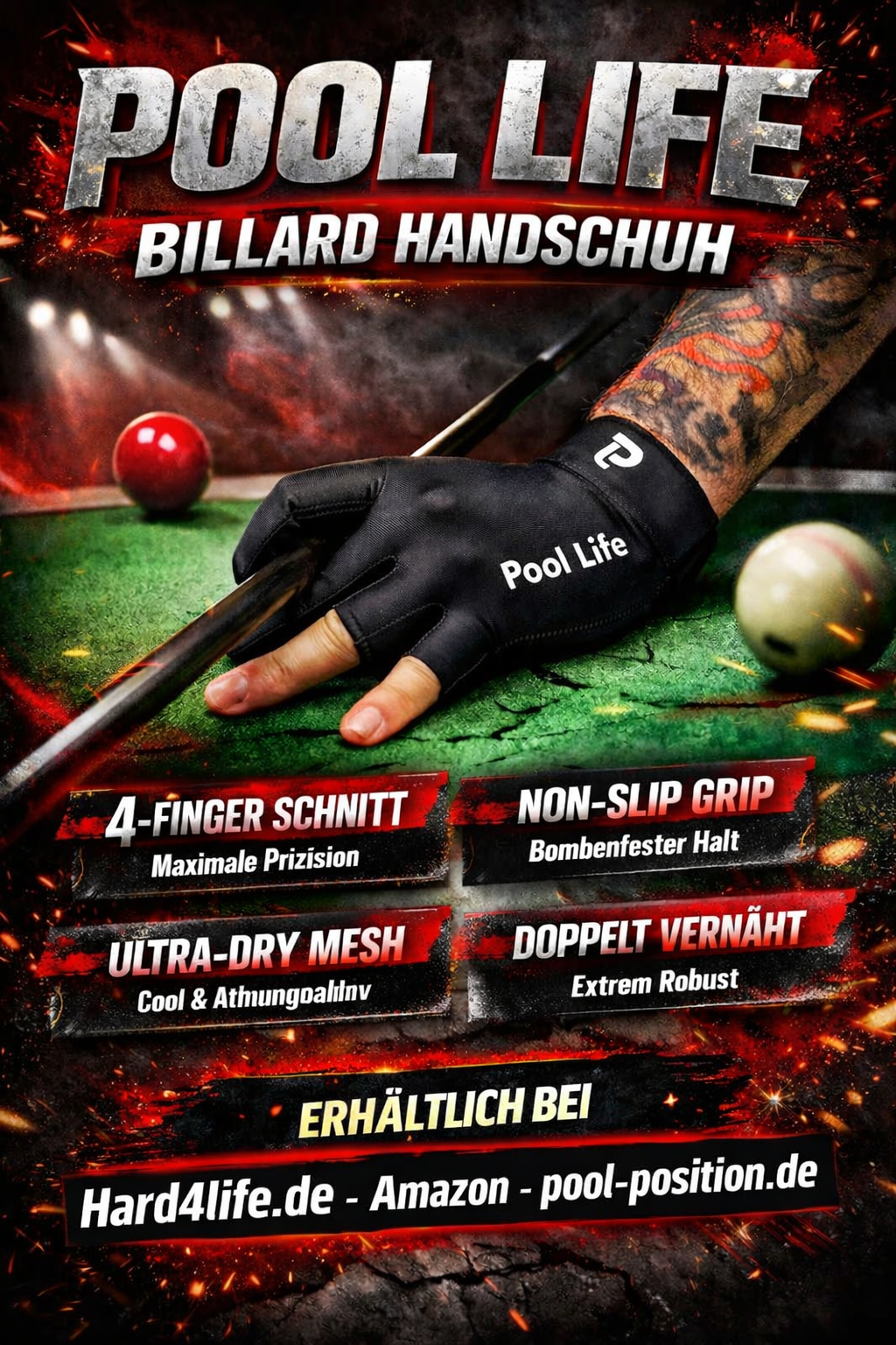 Individuelle Hard4Life Vereinsausstattung und Teamwear